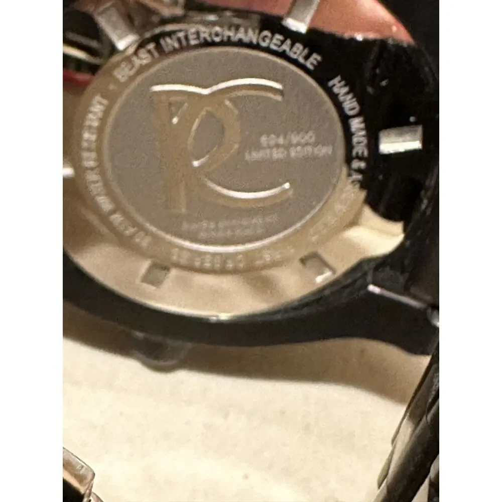 Renato The Beast Limited Edition Black Chronograph Watch 694/900 Swiss